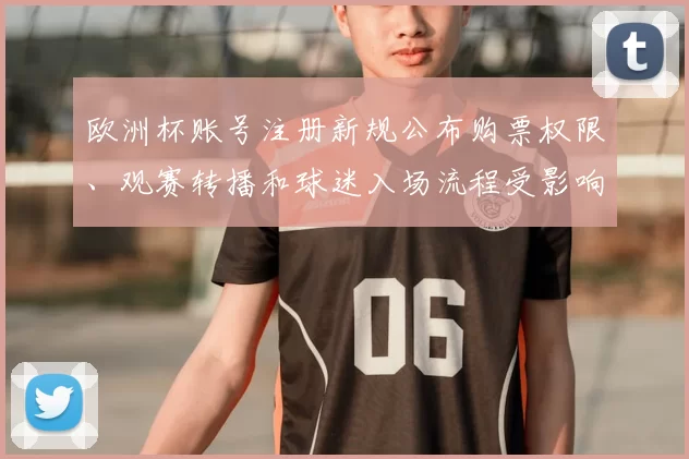 欧洲杯账号注册新规公布购票权限、观赛转播和球迷入场流程受影响