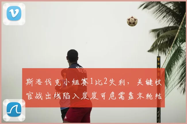 斯洛伐克小组赛1比2失利,关键收官战出线陷入岌岌可危需靠末轮结果